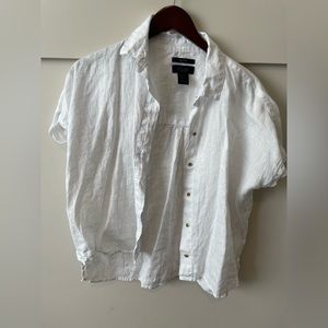 Rachel Roy Linen Blouse
